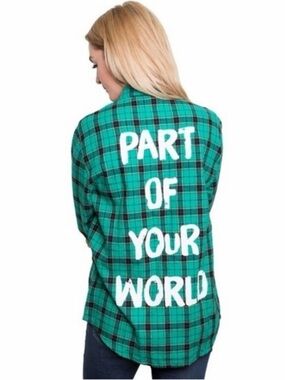 Cakeworthy The Little Mermaid Flannel